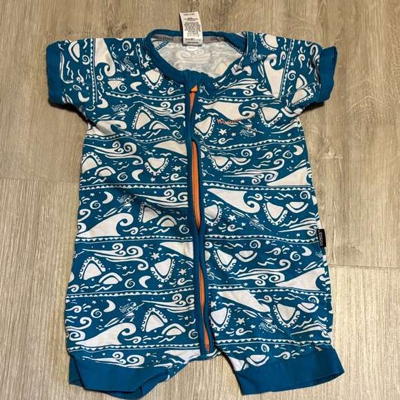 Bonds Other - Blue and White Kids One Piece